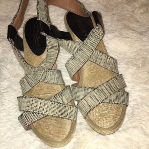 Lucky Brand Keane wedge sandals